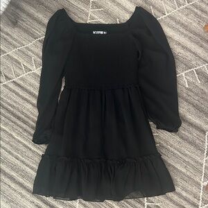 KatieJ NYC Black Kids Dress